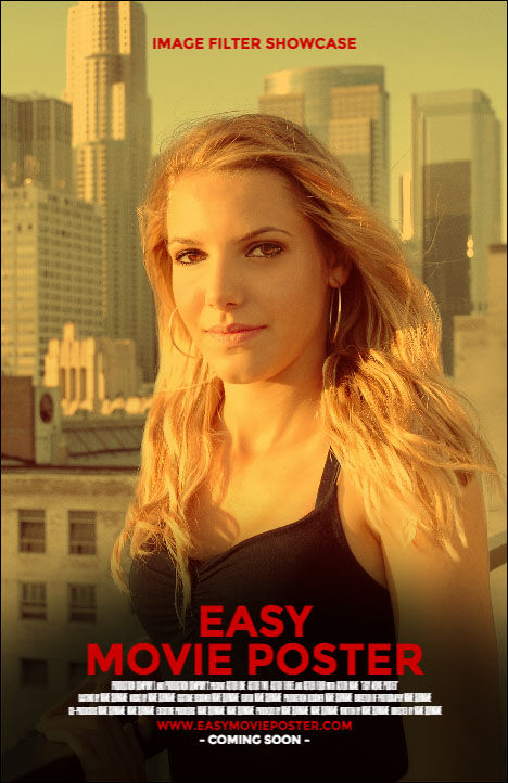 Easy Movie Poster Filter HARD LIGHT