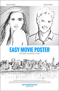 Easy Movie Poster template
